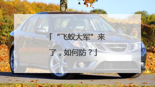 “飞蚁大军”来了，如何防？