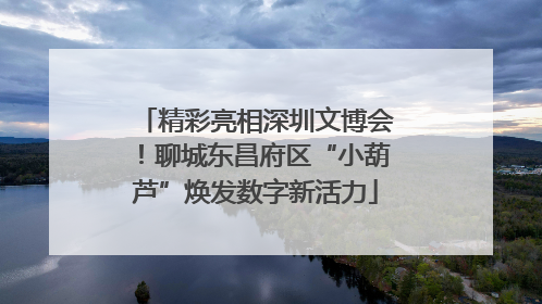 精彩亮相深圳文博会！聊城东昌府区“小葫芦”焕发数字新活力