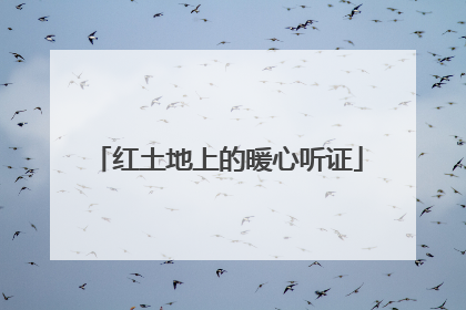 红土地上的暖心听证