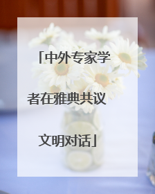 中外专家学者在雅典共议文明对话