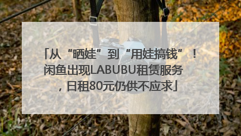 从“晒娃”到“用娃搞钱”！闲鱼出现LABUBU租赁服务，日租80元仍供不应求
