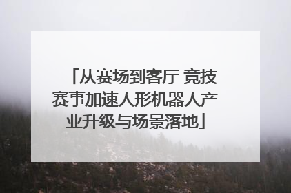 从赛场到客厅 竞技赛事加速人形机器人产业升级与场景落地
