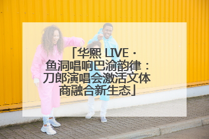 华熙 LIVE・鱼洞唱响巴渝韵律：刀郎演唱会激活文体商融合新生态