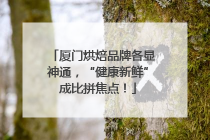 厦门烘焙品牌各显神通，“健康新鲜”成比拼焦点！