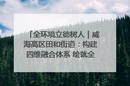 全环境立德树人｜威海高区田和街道：构建四维融合体系 绘就全环境立德树人新画卷