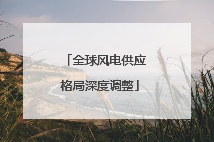 全球风电供应格局深度调整