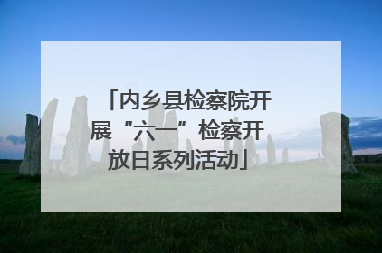 内乡县检察院开展“六一”检察开放日系列活动