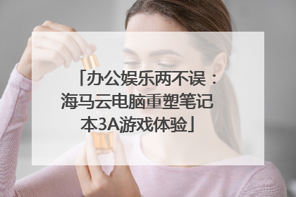 办公娱乐两不误：海马云电脑重塑笔记本3A游戏体验