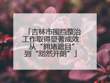 吉林市围挡整治工作取得显著成效 从“拥堵遮目”到“豁然开朗”