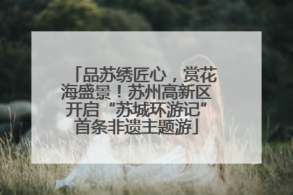 品苏绣匠心，赏花海盛景！苏州高新区开启“苏城环游记”首条非遗主题游