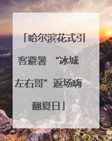 哈尔滨花式引客避暑 “冰城左右哥”返场嗨翻夏日