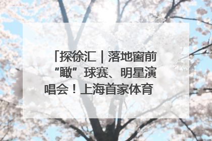 探徐汇｜落地窗前“瞰”球赛、明星演唱会！上海首家体育特色高端酒店亮相