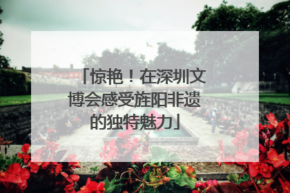 惊艳！在深圳文博会感受旌阳非遗的独特魅力