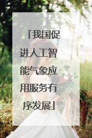 我国促进人工智能气象应用服务有序发展