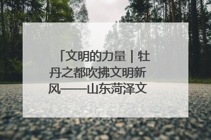 文明的力量｜牡丹之都吹拂文明新风——山东菏泽文明创建一线见闻