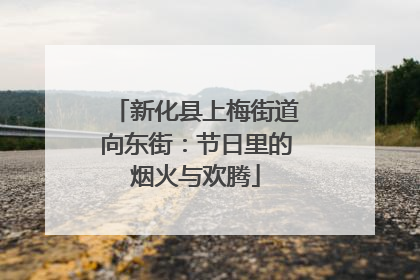 新化县上梅街道向东街：节日里的烟火与欢腾