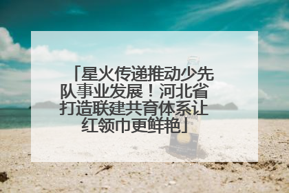 星火传递推动少先队事业发展！河北省打造联建共育体系让红领巾更鲜艳
