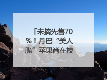 未摘先售70%！丹巴“美人脆”苹果尚在枝头就被预订｜长征路上看四川