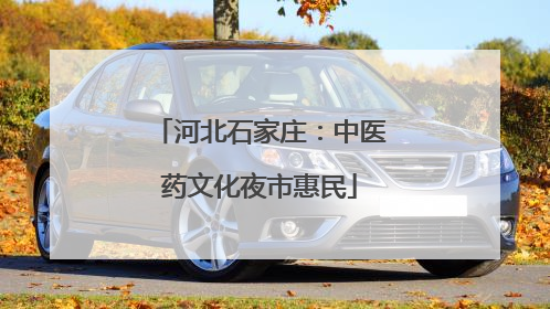 河北石家庄：中医药文化夜市惠民