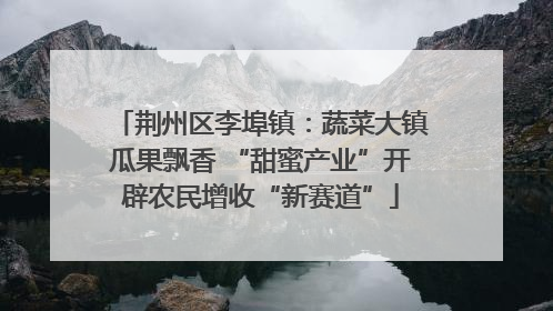 荆州区李埠镇：蔬菜大镇瓜果飘香 “甜蜜产业”开辟农民增收“新赛道”
