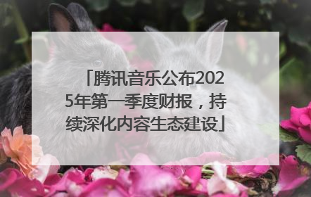 腾讯音乐公布2025年第一季度财报，持续深化内容生态建设