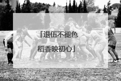 退伍不褪色 稻香映初心