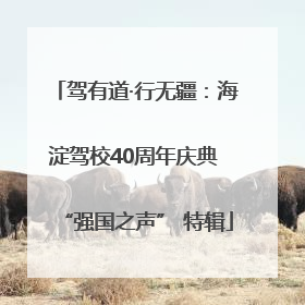 驾有道·行无疆：海淀驾校40周年庆典 “强国之声” 特辑