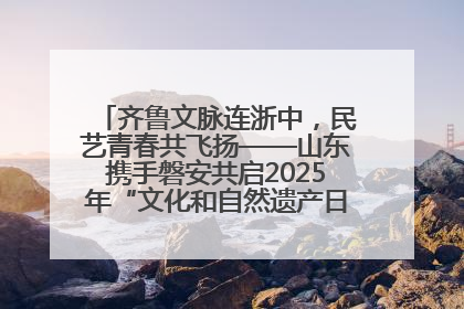 齐鲁文脉连浙中，民艺青春共飞扬——山东携手磐安共启2025年“文化和自然遗产日”系列活动