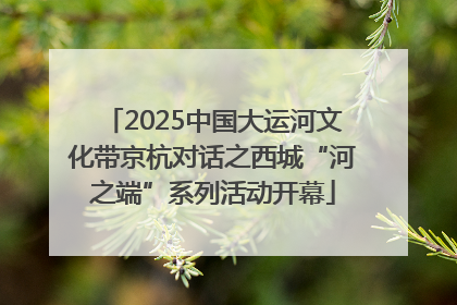 2025中国大运河文化带京杭对话之西城“河之端”系列活动开幕