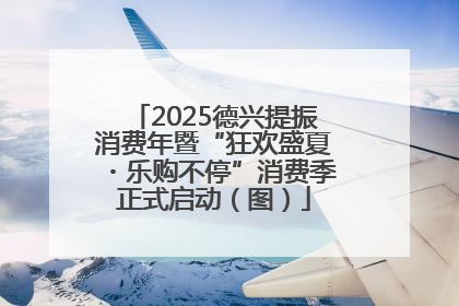 2025德兴提振消费年暨“狂欢盛夏・乐购不停”消费季正式启动（图）